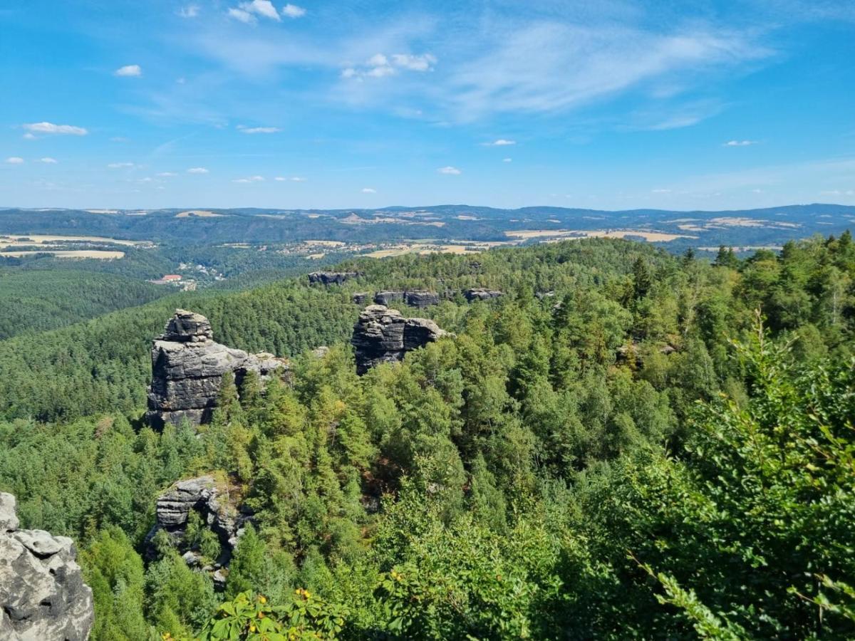 Fewo-Hierundjetzt Lichtenhain Bei Sebnitz Am Malerweg Exterior foto